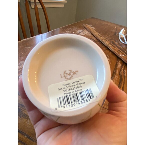 Lenox Blue Bell 3 1/2" Vase or Votive Candle Holder - Picture 4 of 6